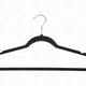 AmazonBasics Velvet Hangers, $18